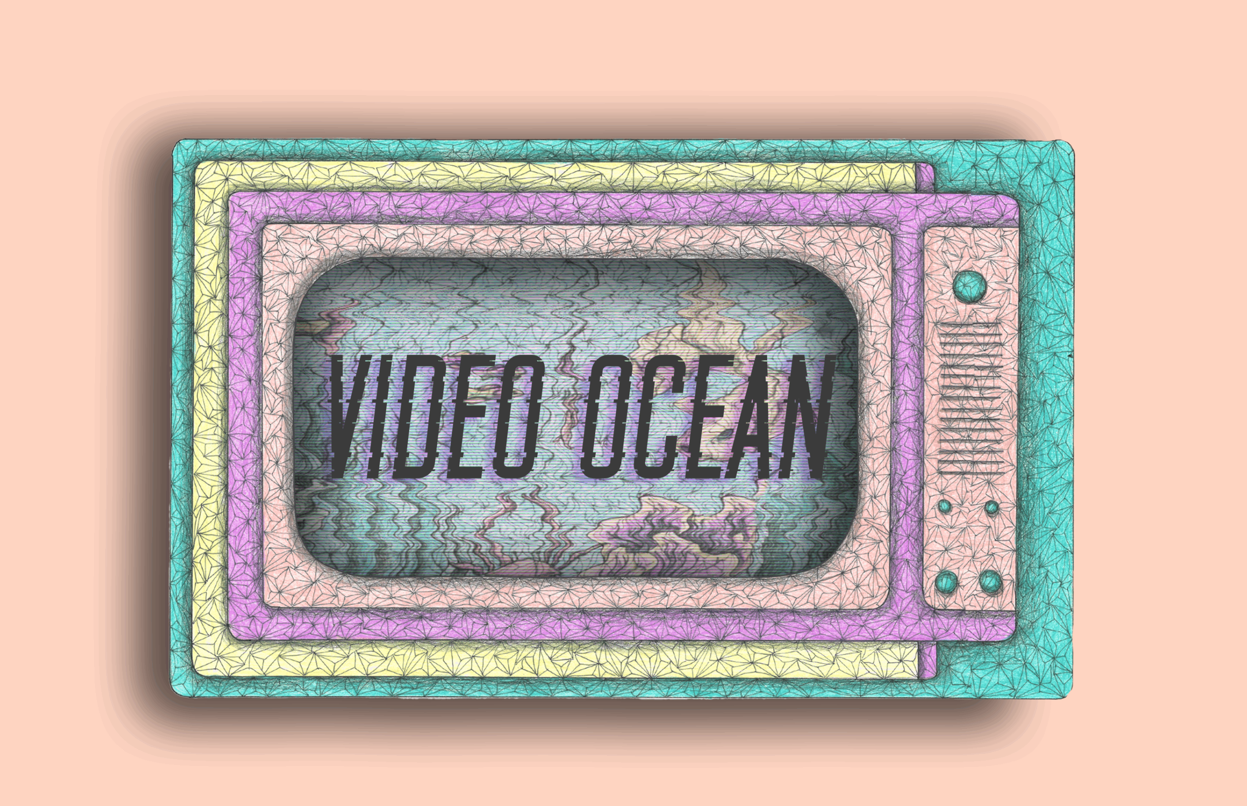 Video Ocean Title Image by Liza Coco Art